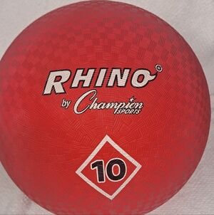 Champion Sports Rhino Red Kickball